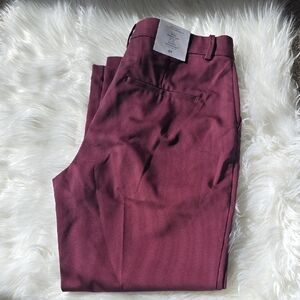 H&M Burgundy Women's Pants